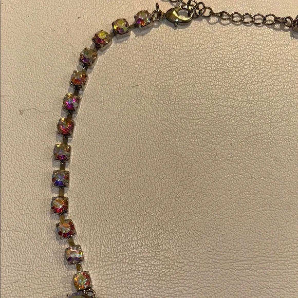 Betsey Johnson SET Nautical Anchor Sailor Pinup Statement Necklace Earrings EUC - Picture 8 of 11